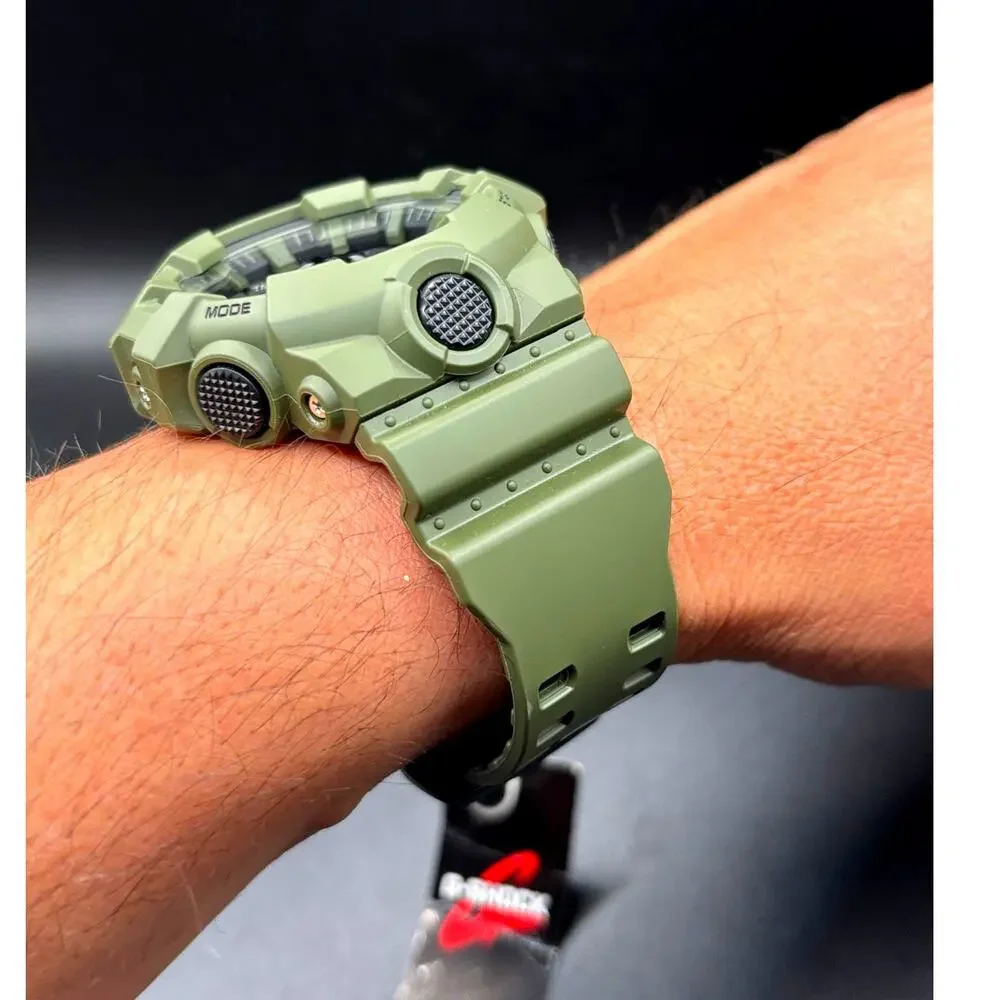 Casio G-Shock GA-700UC-3A Utility Color Olive Green Analog Digital Watch NWT